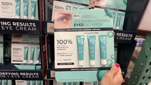 RoC Hydration+ Replumping Eye Cream, 3-Pack, 0.6 fl oz