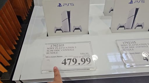 Sony PlayStation 5 Slim Disc Console Bundle