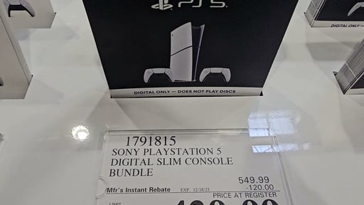 Sony PlayStation 5 Digital Slim Console Bundle