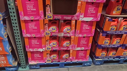 Tide HE with Downy Liquid Detergent 128 Ounce, 100 Loads