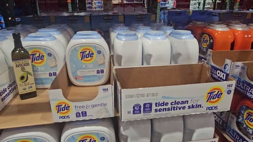 Tide PODS Free and Gentle 152 CT (7.56 lbs)
