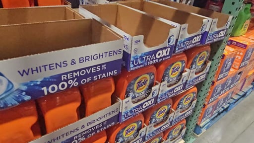 Tide PODS Ultra OXI 4-in-1 Laundry Detergent, 104 Count