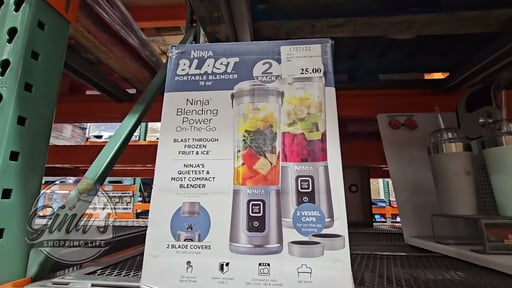 Ninja Blast Portable Blender 18 oz (2 Pack)