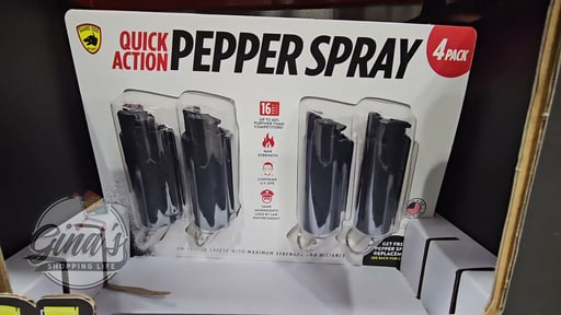 Guard Dog Security Pepper Spray, 4-Pack
