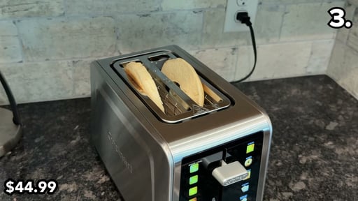 Cuisinart SimpliTouch XL Color Touchscreen 2-Slice Toaster