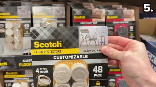 Scotch Floor Protectors Felt or Gripper Pads