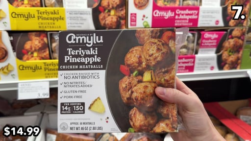 Amylu ABF Chicken Teriyaki Meatballs 46 oz (2.875 lbs)