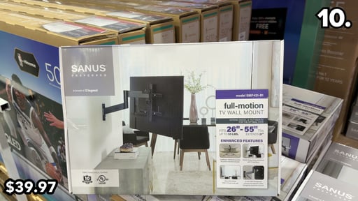 SANUS Preferred Medium Full Motion 26"-55" TV Wall Mount