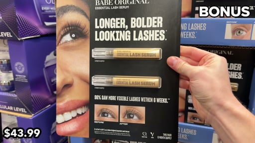 Babe Original Essential Lash Serum 2 Pack, 0.07 oz Each
