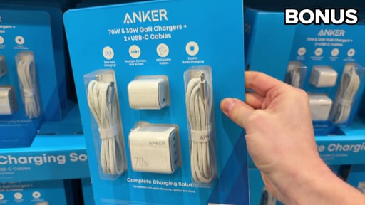 Anker Wall Charger Bundle (70W & 30W + 2 Cables)