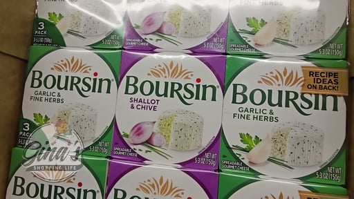 Boursin Cheese Variety Pack 3/5.3 oz