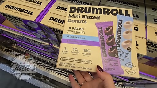 Drumroll Mini Glazed Donuts 8 Packs