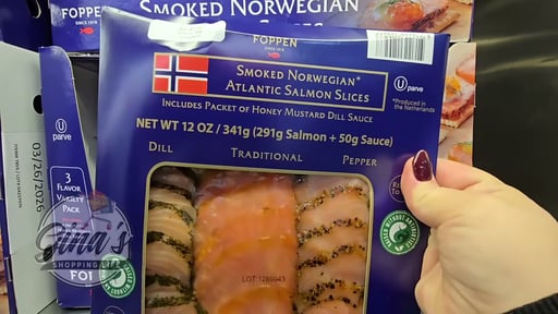 Foppen Smoked Norwegian Atlantic Salmon Slices 12 oz