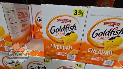 Pepperidge Farm Goldfish Cheddar 66 oz Box