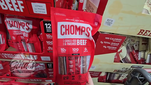 Chomps Original Grass Fed Beef Sticks, 12 CT