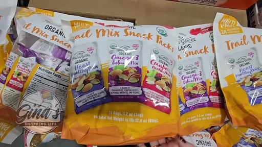 Nature's Garden Organic Trail Mix Snack Packs 24 Count
