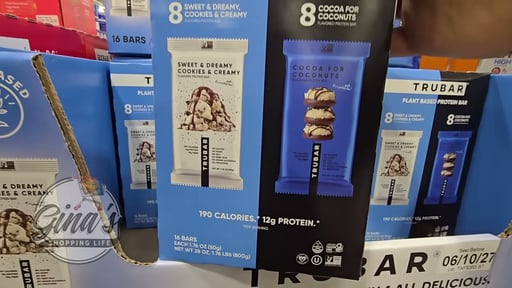 TRUBAR Plant Based Protein Bars Variety 16 Bars