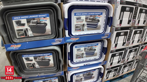 Pop & Load Collapsible Laundry Basket