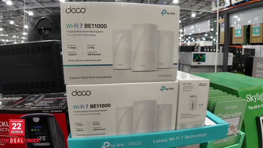 TP-Link Deco BE11000 Mesh Wi-Fi 7 System 3-Pack