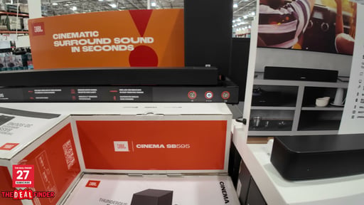JBL SB595 3.1.2CH Dolby Atmos Soundbar with Subwoofer