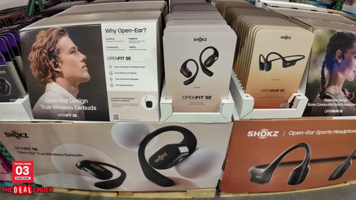 Shokz OpenFit SE Open-Ear True Wireless Earbuds