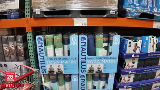 Nautilus Yoga Mat with Strap