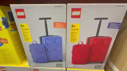 LEGO Trolley Carry-On & Backpack