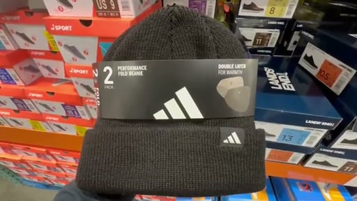 Adidas Unisex Fold Beanie 2-Pack