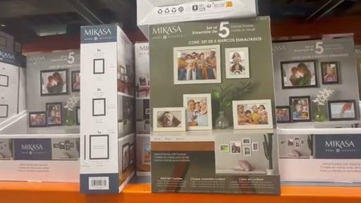 Mikasa Enamel Picture Frames, Set of 5