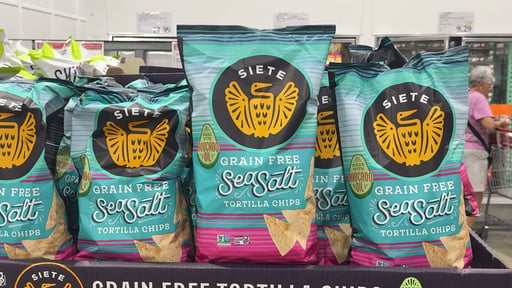 Siete Sea Salt Tortilla Chips 15 oz