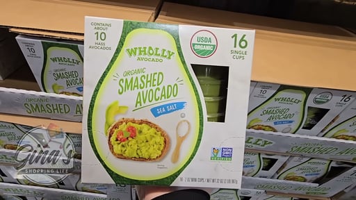 Wholly Organic Smashed Avocado 16/2 oz