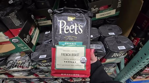 Peet's Organic Ground French Roast Coffee 2 lb