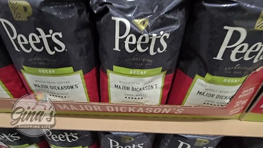 Peet's Coffee Decaf Major Dickason Whole Bean 2 lb