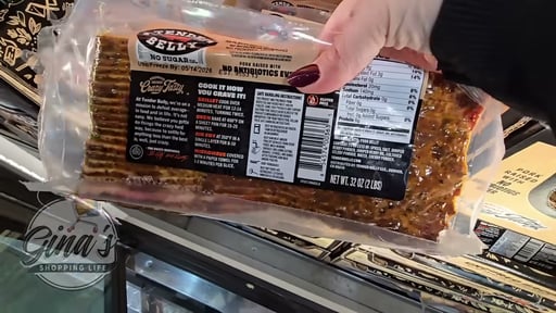 Tender Belly Dry Rub No Sugar Bacon 2 lb