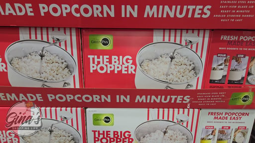 GreenPan The Big Popper 5.39 Qt Popcorn Popper