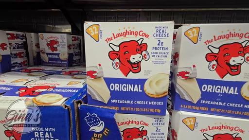 Laughing Cow Original Wedges, 4/5.43 Ounce Packages