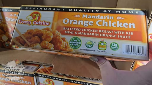 Crazy Cuizine Mandarin Orange Chicken 66 oz