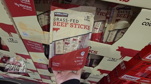 Kirkland Signature Grass-Fed Beef Sticks