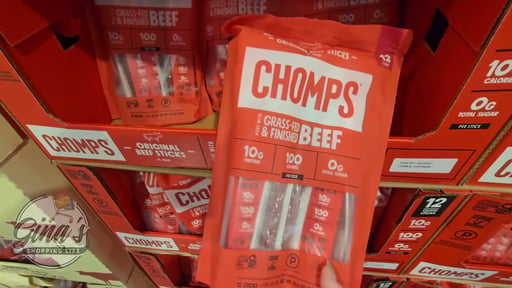 Chomps Grass-Fed Beef Sticks