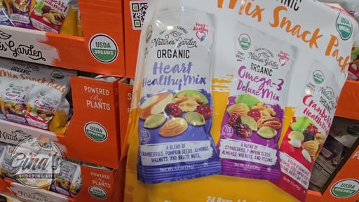 Nature's Garden Organic Trail Mix Snack Pack