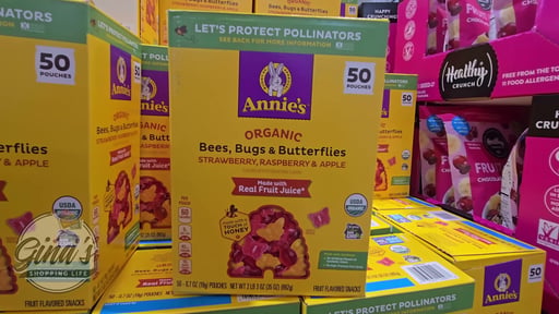 Annie's Organic Bees, Bugs & Butterflies Fruit Flavored Snacks