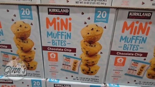 Kirkland Signature Mini Muffin Bites Chocolate Chip