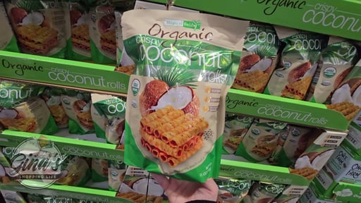 Tropical Fields Organic Crispy Coconut Rolls