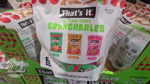 That's It. Organic Fruit Crunchables