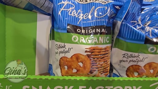 Snack Factory Organic Pretzel Crisps 28 Ounce Bag