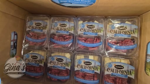 Busseto Foods Salami & Provolone 8/3 Ounce Packages