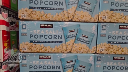 Kirkland Signature Sea Salt Popcorn