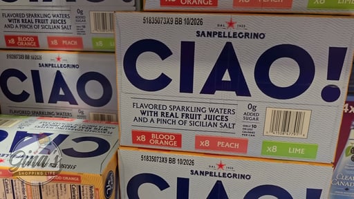 San Pellegrino Ciao Rainbow Variety Pack, 24 Count, 11.15 fl oz Cans