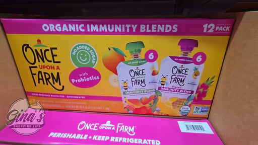 Once Upon a Farm Organic Immunity Blend Pouches
