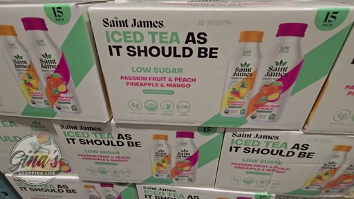 Saint James Organic Tea Passion Fruit Peach & Pineapple Mango 15/16oz